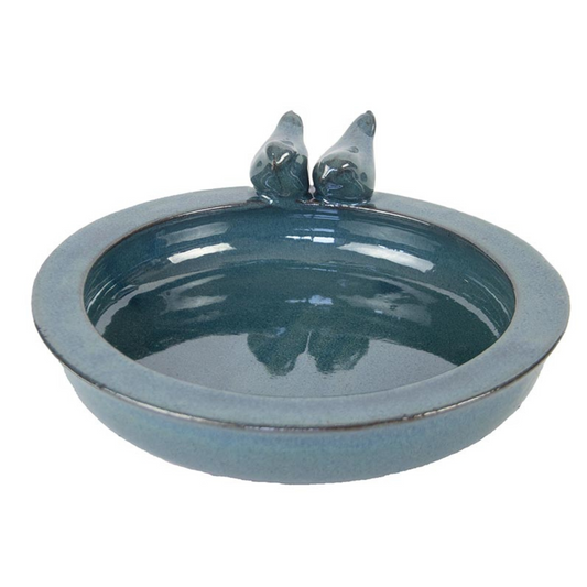Fallen Fruits Ceramic Bird Bath Bowl