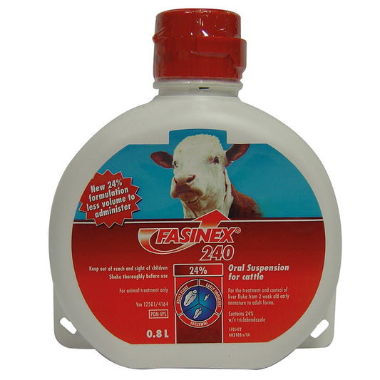 Fasinex 240, 24% w/v Oral Suspension for Cattle