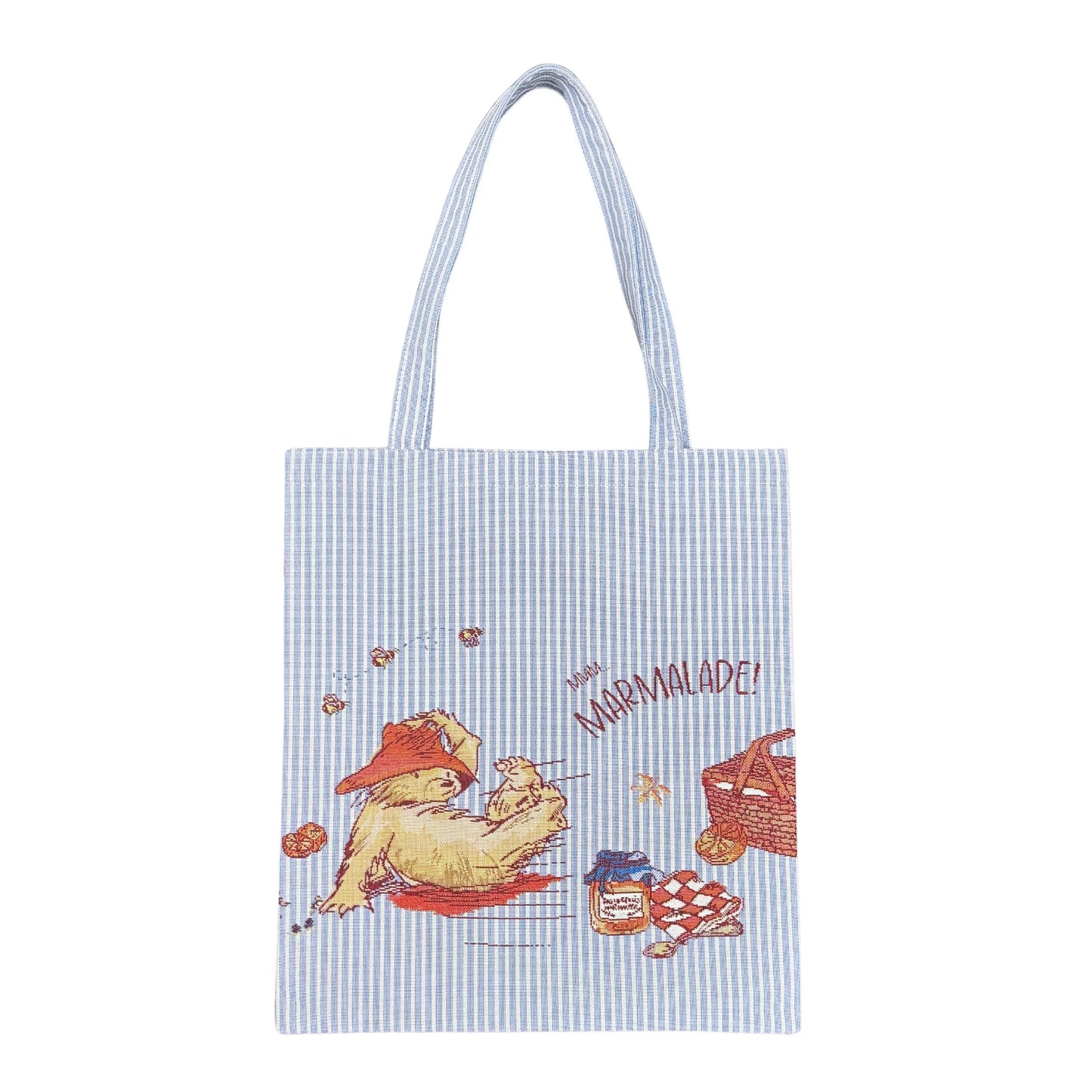 Signare Classic Paddington Bear Marmalade Flat Tote Bag
