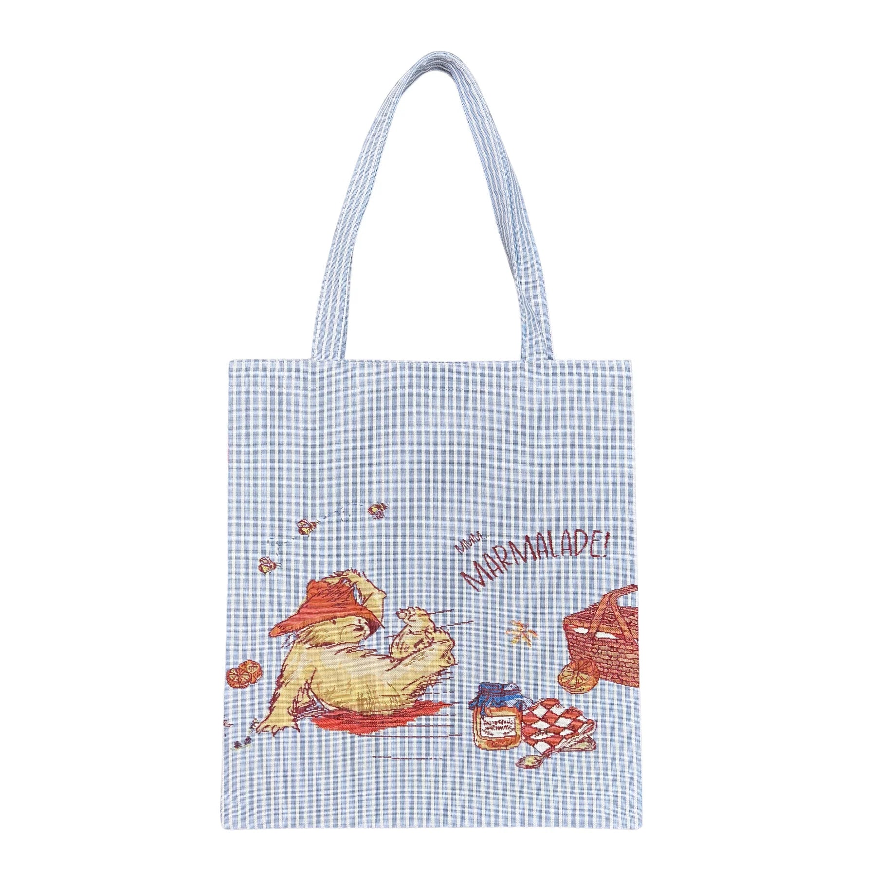 Signare Classic Paddington Bear Marmalade Flat Tote Bag