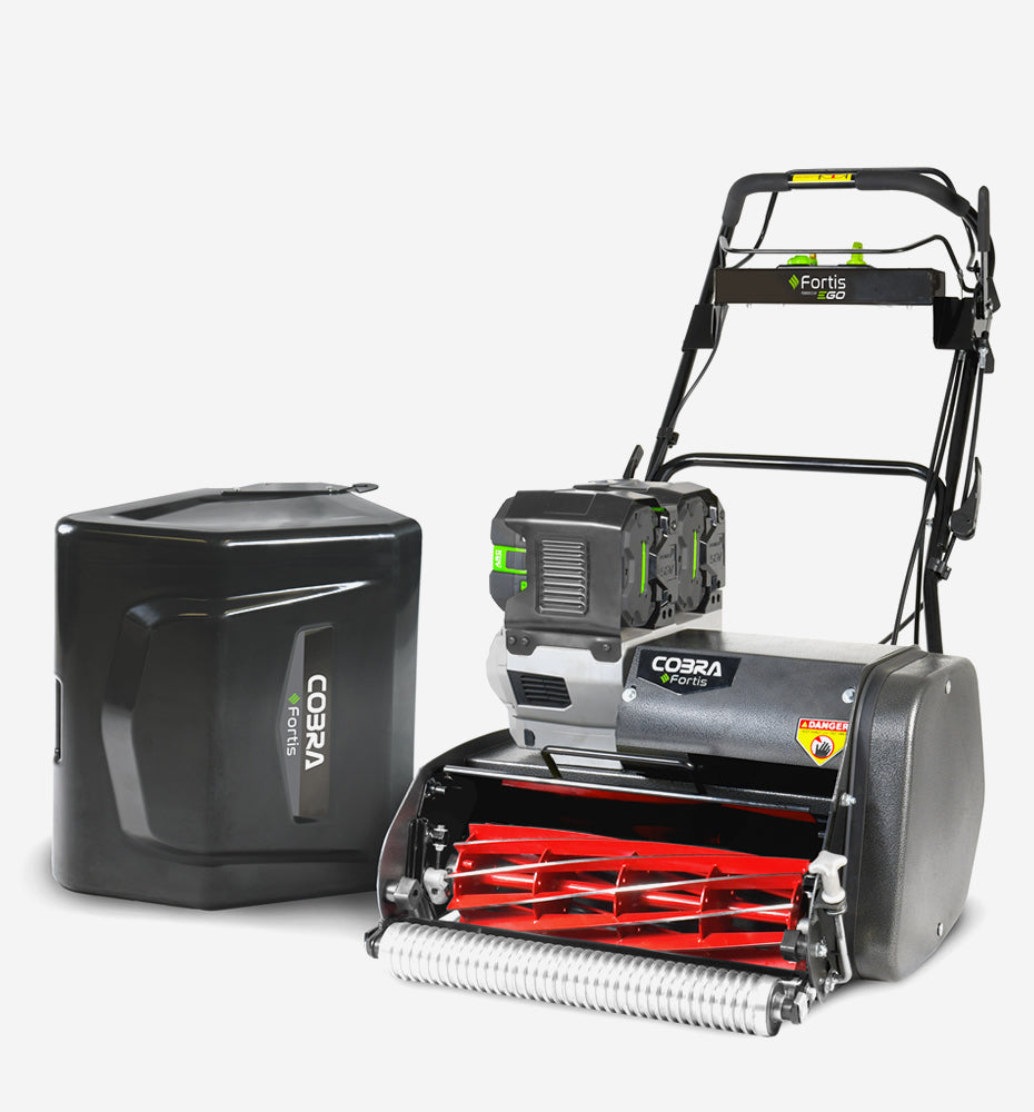Cobra Fortis 20FTE Cordless Fine Turf Cylinder Mower 51cm