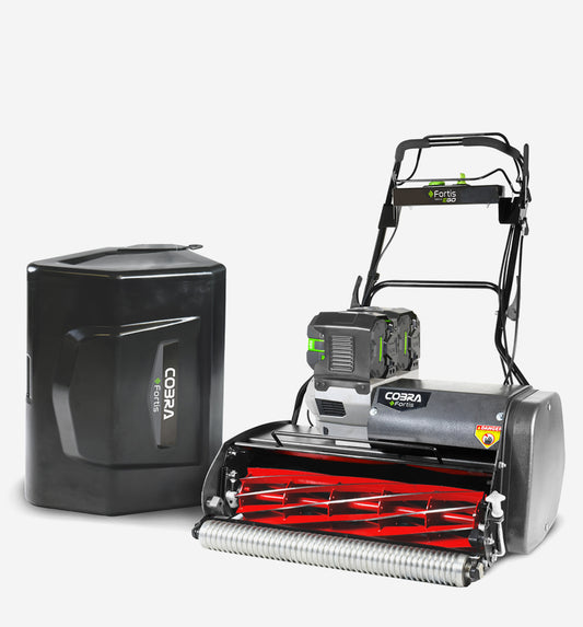 Cobra Fortis 25FTE Cordless Fine Turf Cylinder Mower 63cm
