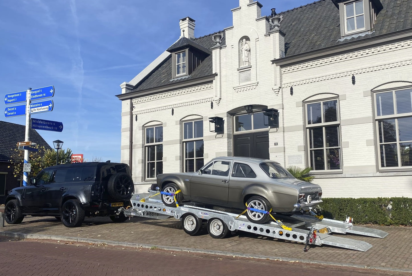 Ifor Williams CT177 Car Transporter Tiltbed Trailer with V3 LEDs & Pods