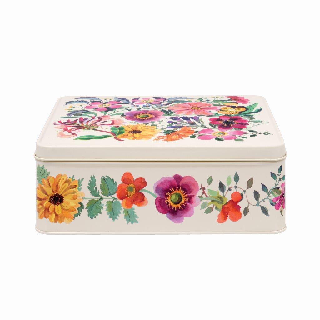 Emma Bridgewater Garden Flowers Deep Rectangular Tin