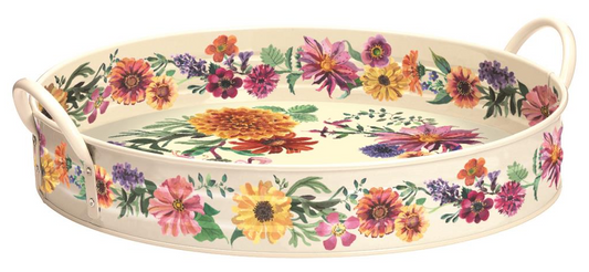 Emma Bridgewater Garden Flowers Large Handle Tray