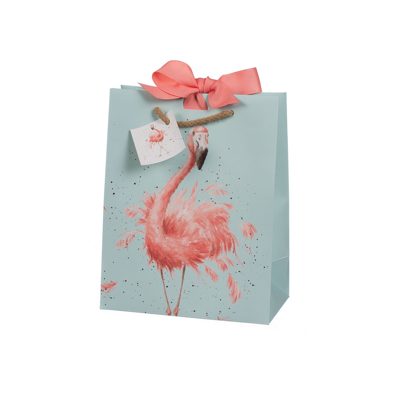 Wrendale Flamingo Medium Gift Bag