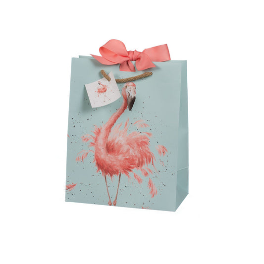 Wrendale Flamingo Medium Gift Bag