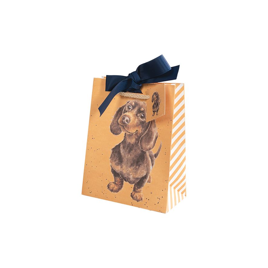 Wrendale Little Sausage Dachshund Small Gift Bag