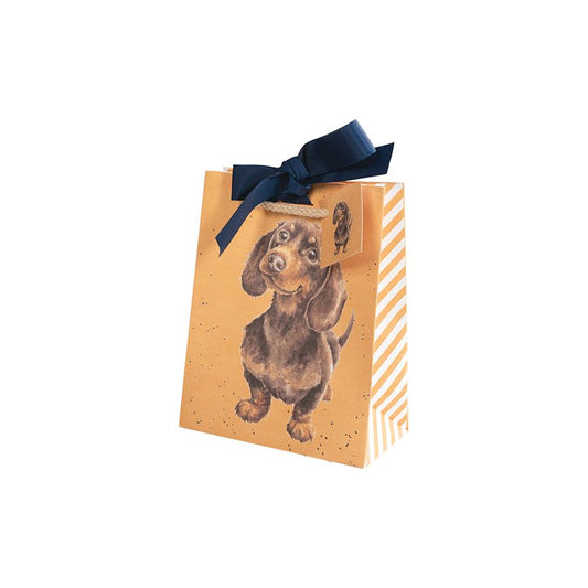 Wrendale Little Sausage Dachshund Small Gift Bag