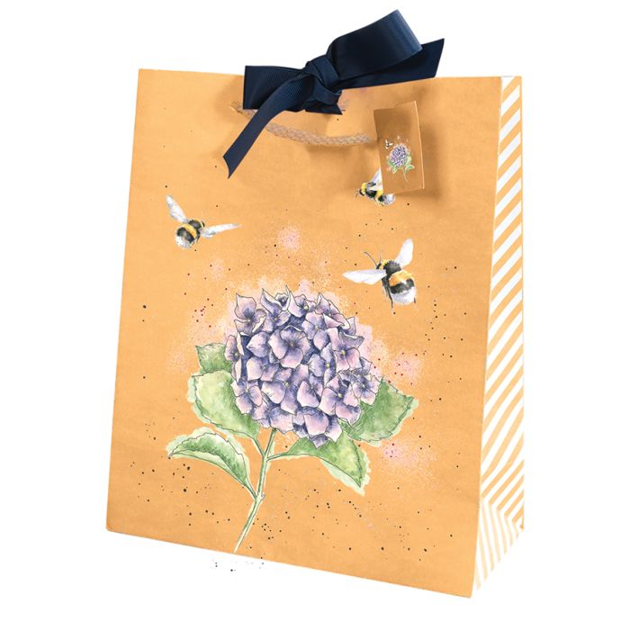 Wrendale Hydrangea Bee Large Gift Bag