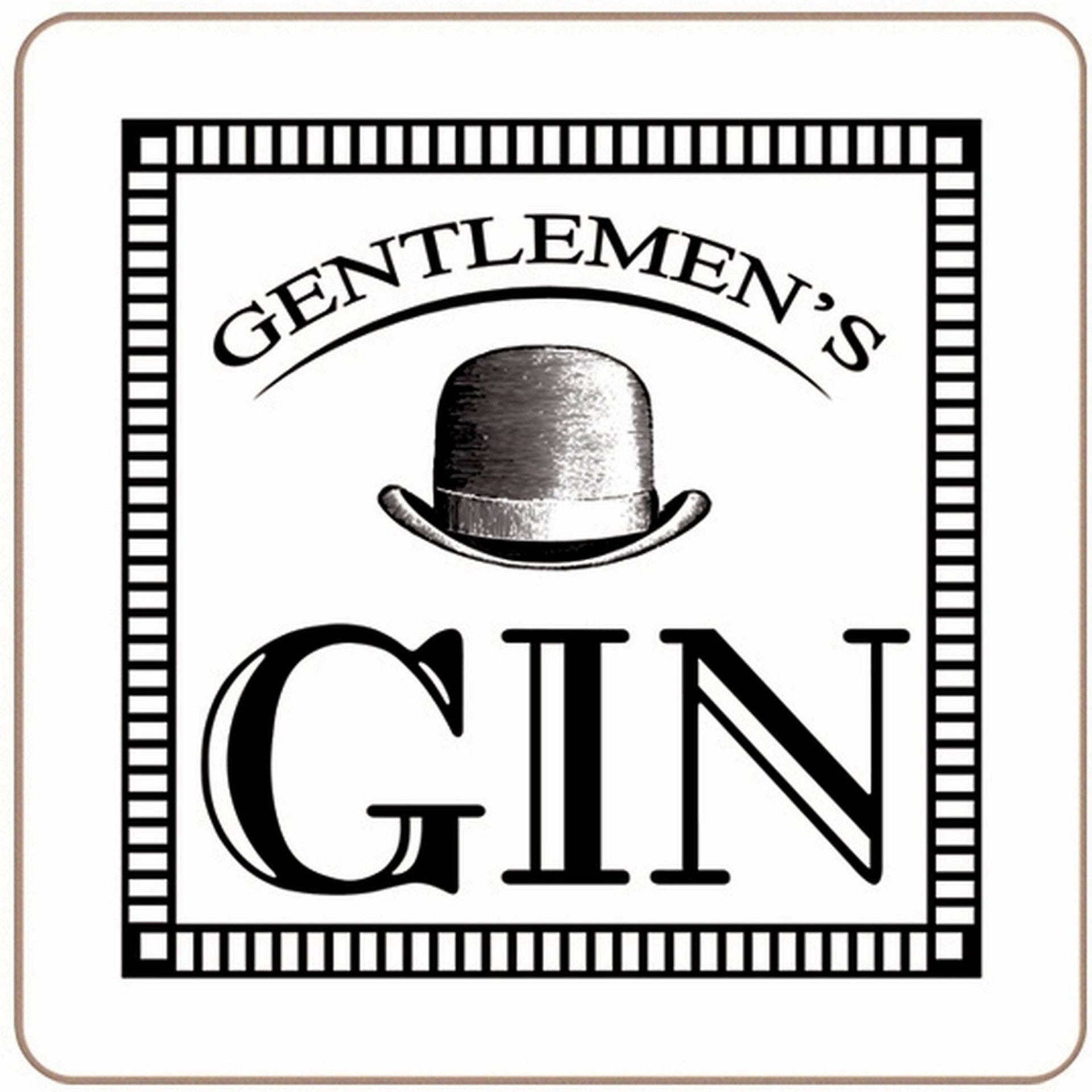 Tradestock Gents Gin Coaster