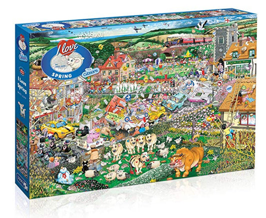Gibsons I Love Spring 1000 Piece Jigsaw Puzzle