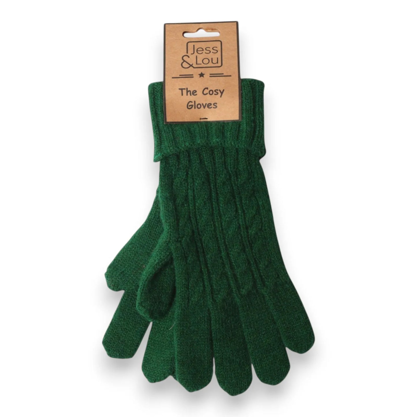 Jess & Lou Cosy Cable Knit Gloves