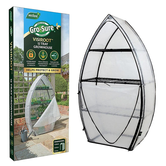 Westland Gro-sure Visiroot 12 Tray Clear Growhouse