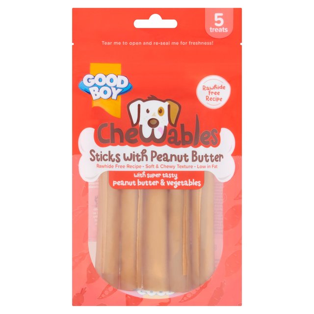 Goodboy Chewables Peanut Butter Sticks 100g