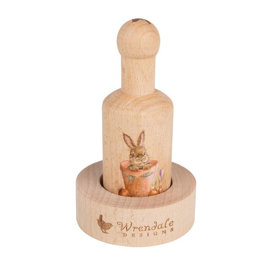 Wrendale Garden Friends Rabbit Paper Pot Press