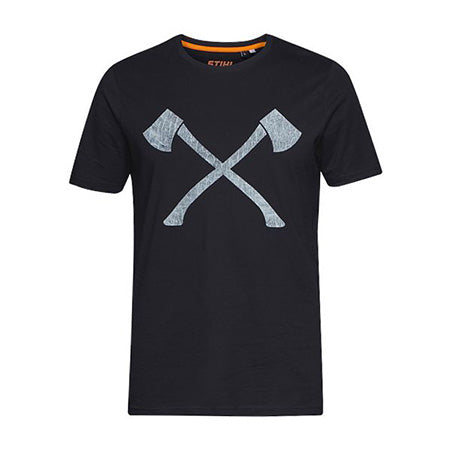 STIHL Grey TIMBERSPORTS Axe T-Shirt