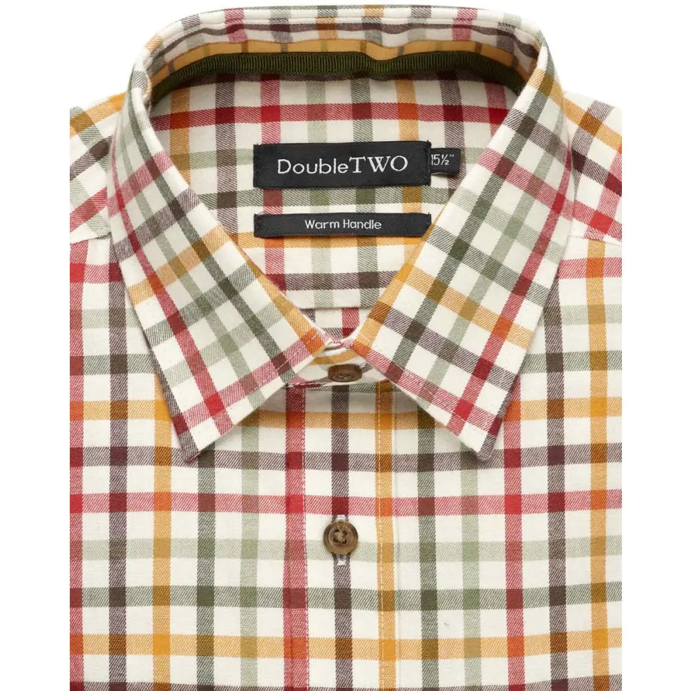 Double Two Tattersal Check Shirt