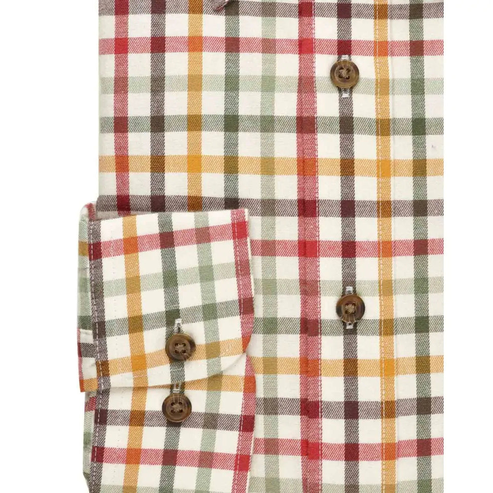 Double Two Tattersal Check Shirt