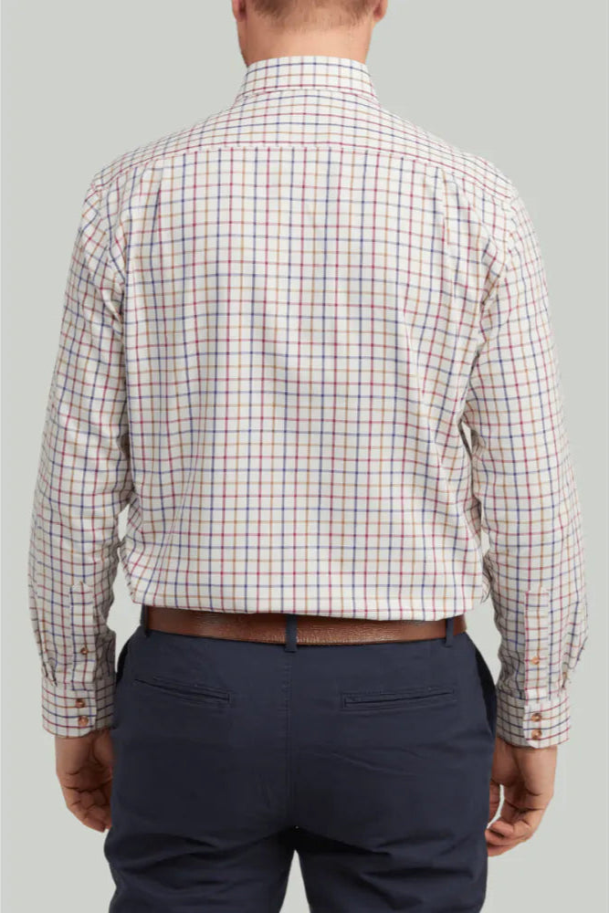 Double Two Tattersal Check Shirt