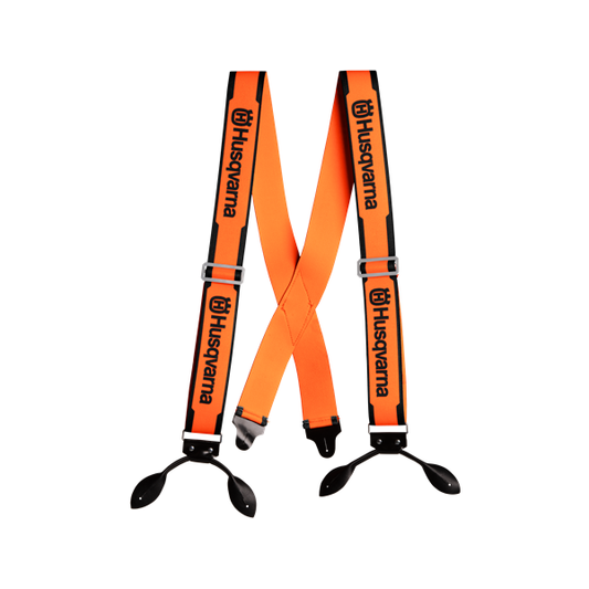 Husqvarna Braces with Leather Straps