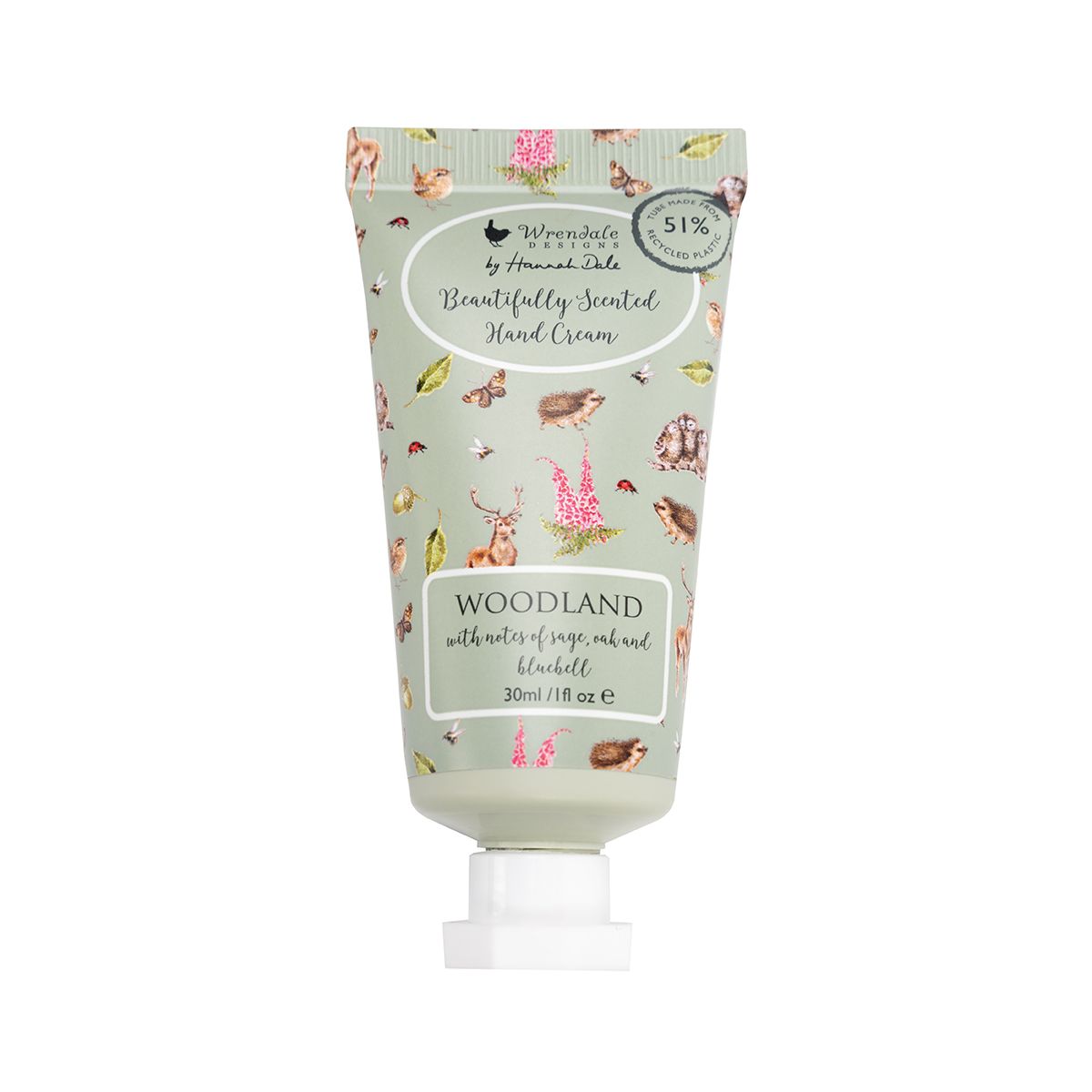 Wrendale Woodland Owl and Hedgehog Mini Hand Cream
