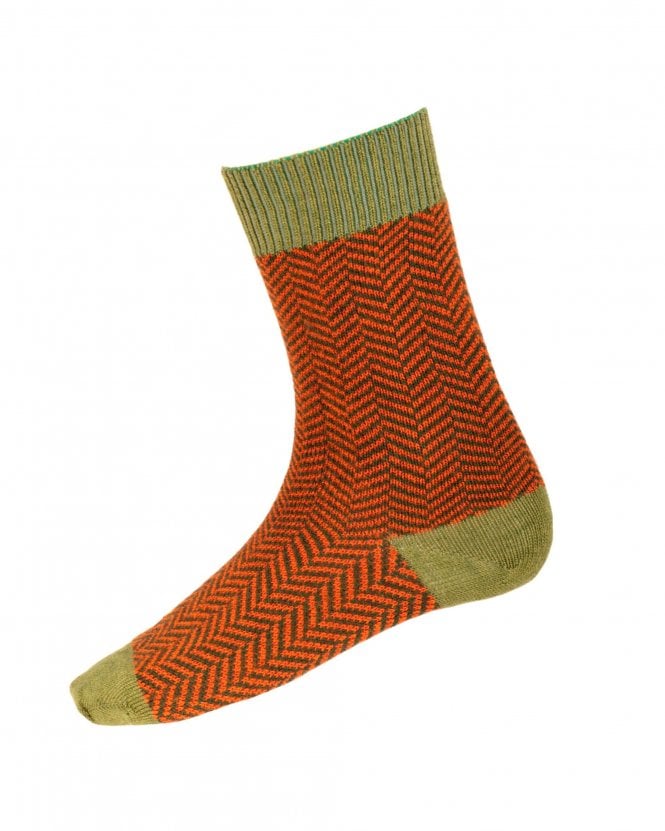 House of Cheviot Herringbone Socks