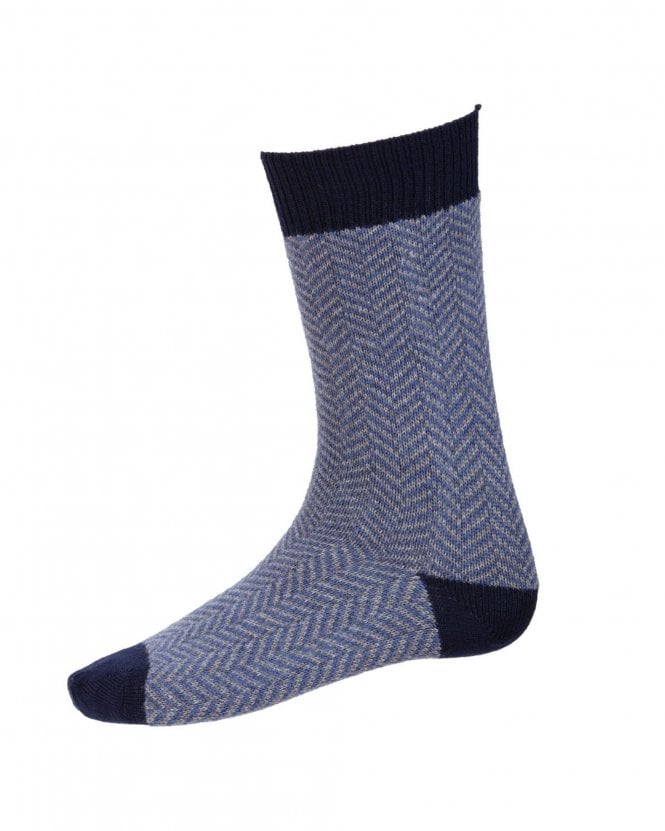 House of Cheviot Herringbone Socks