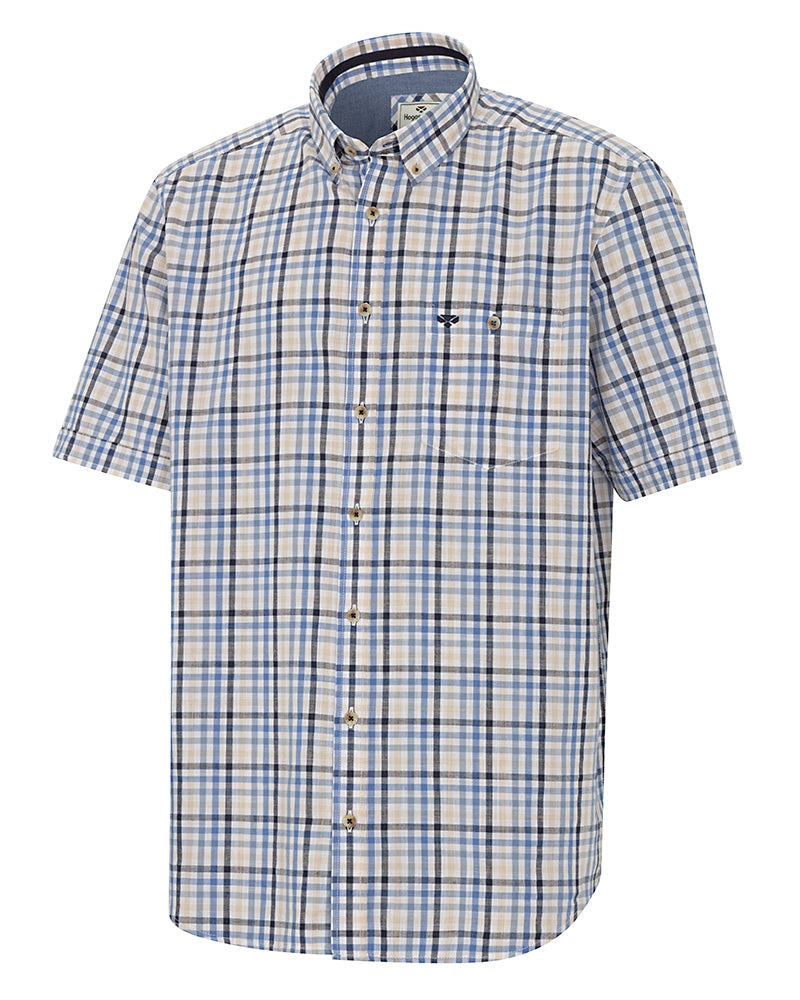 Hoggs Aberdour Short Sleeve Checked Shirt