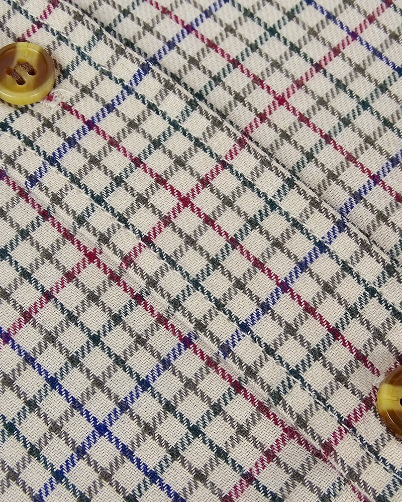 Hoggs Skye Tattersall Micro Check Shirt