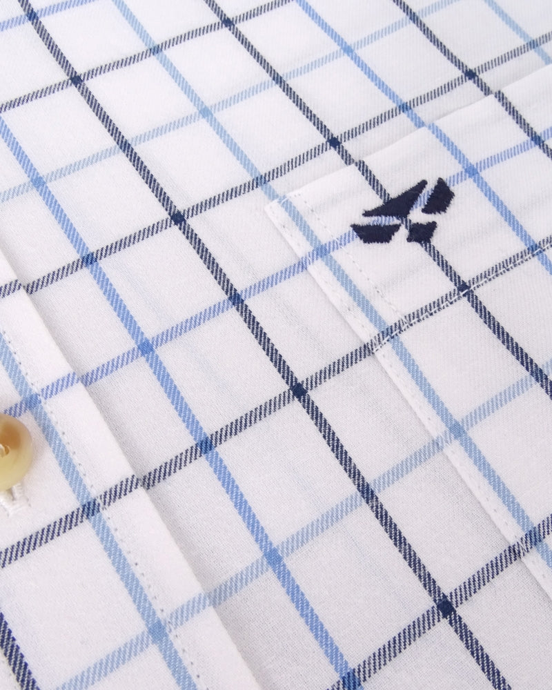 Hoggs Viscount Premier Tattersall Shirt