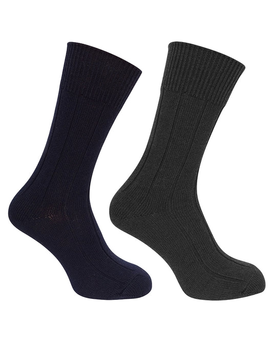 Hoggs 1906 Brogue Merino Country Socks 2-Pack