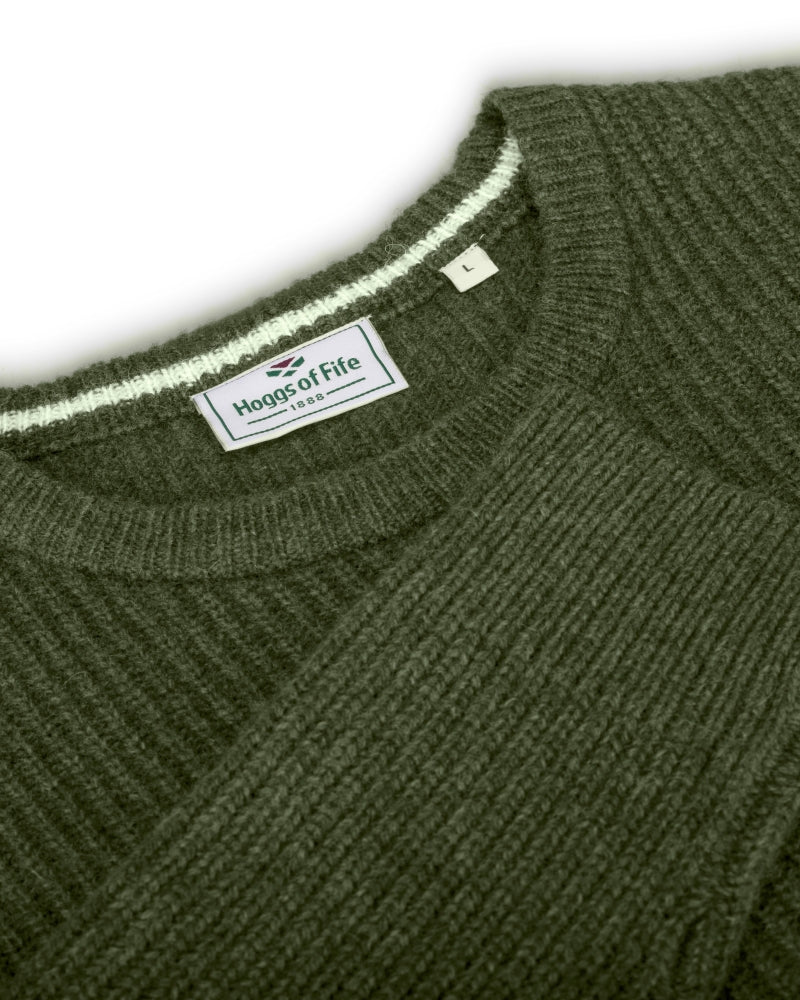 Hoggs Borders Ribbed Knit Jumper