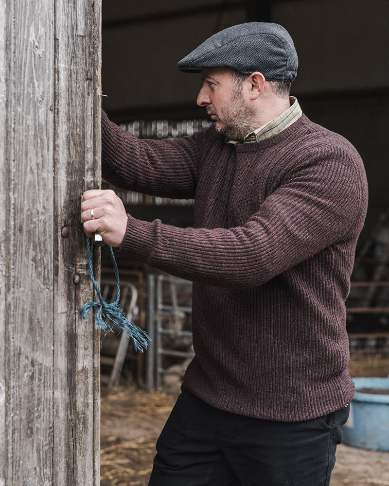 Hoggs Borders Ribbed Knit Jumper