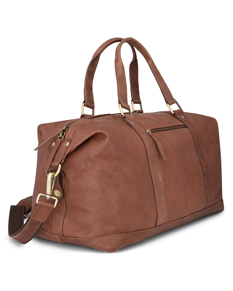 Hoggs Monarch Leather Carryon Holdall