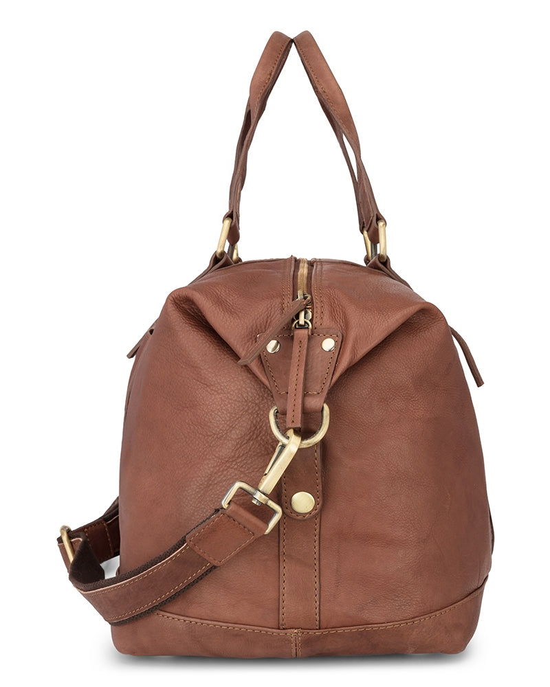 Hoggs Monarch Leather Carryon Holdall