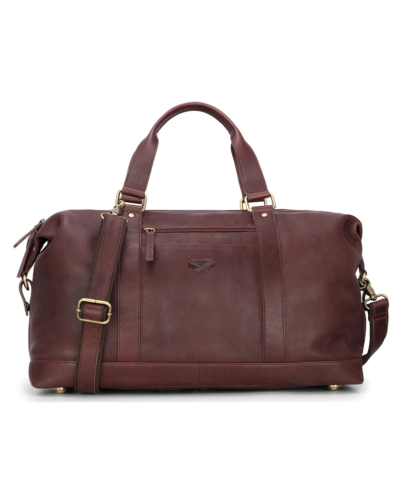 Hoggs Monarch Leather Carryon Holdall