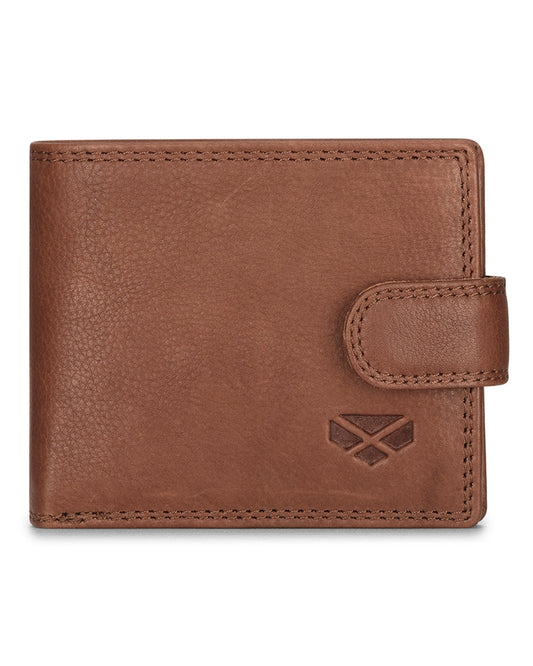Hoggs Monarch Leather Coin Wallet with Tab