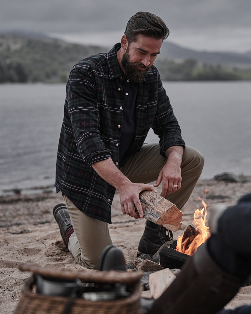 Hoggs Pitscottie Flannel Shirt