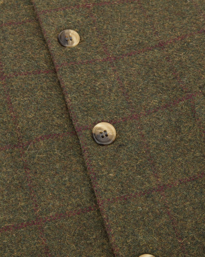 Hoggs Tummel Tweed Dress Waistcoat