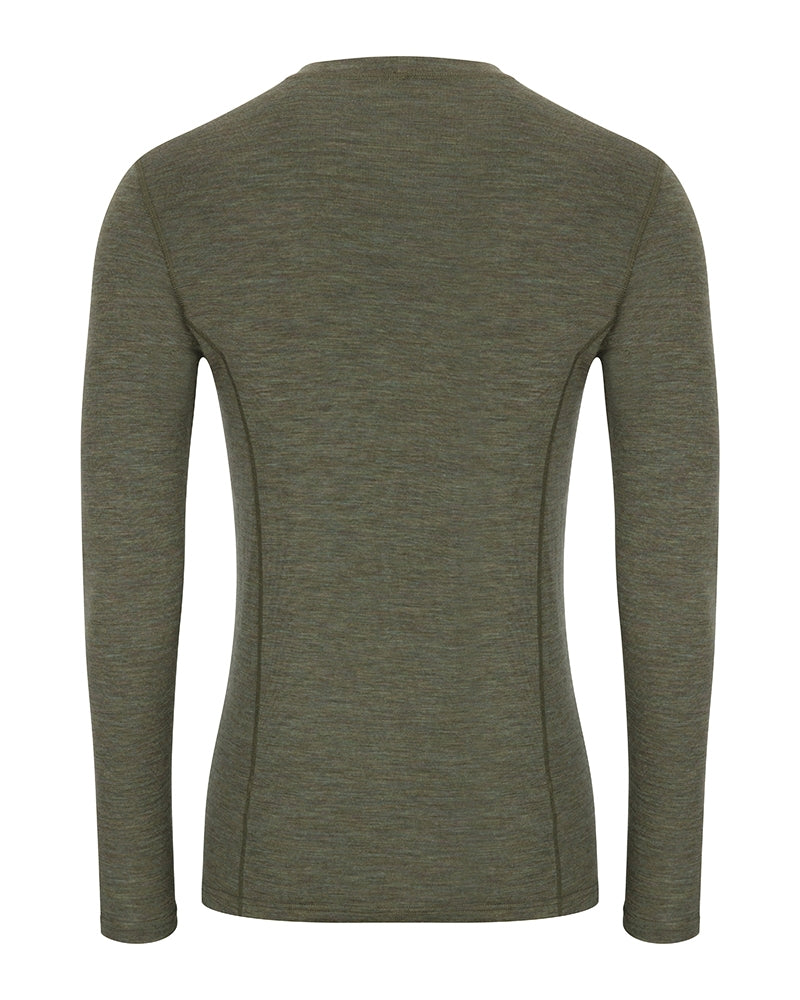 Hoggs Merino Wool Long Sleeve Base Layer Top