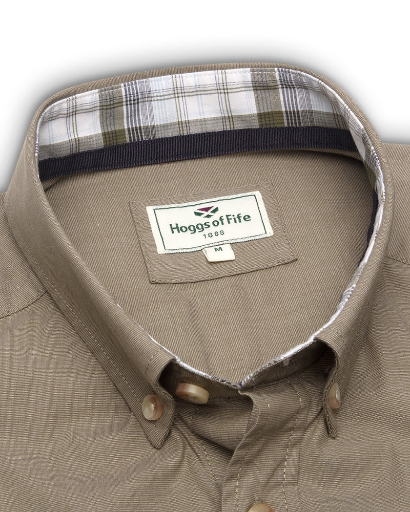 Hoggs Tolsta Stretch Plain Shirt