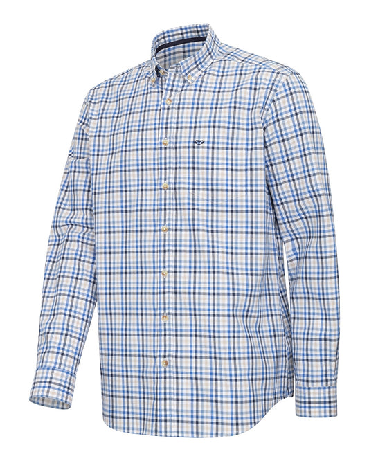Hoggs Garvock Cotton Twill Herringbone Shirt