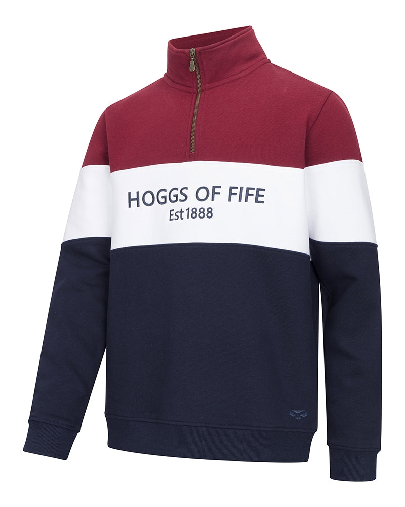 Hoggs Dumfries 1888 Gents 1/4 Zip Sweatshirt