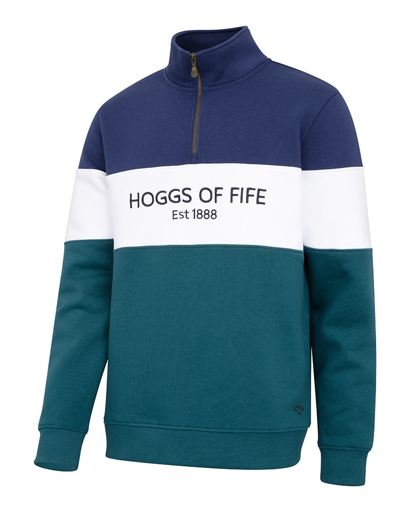 Hoggs Dumfries 1888 Mens 1/4 Zip Sweatshirt