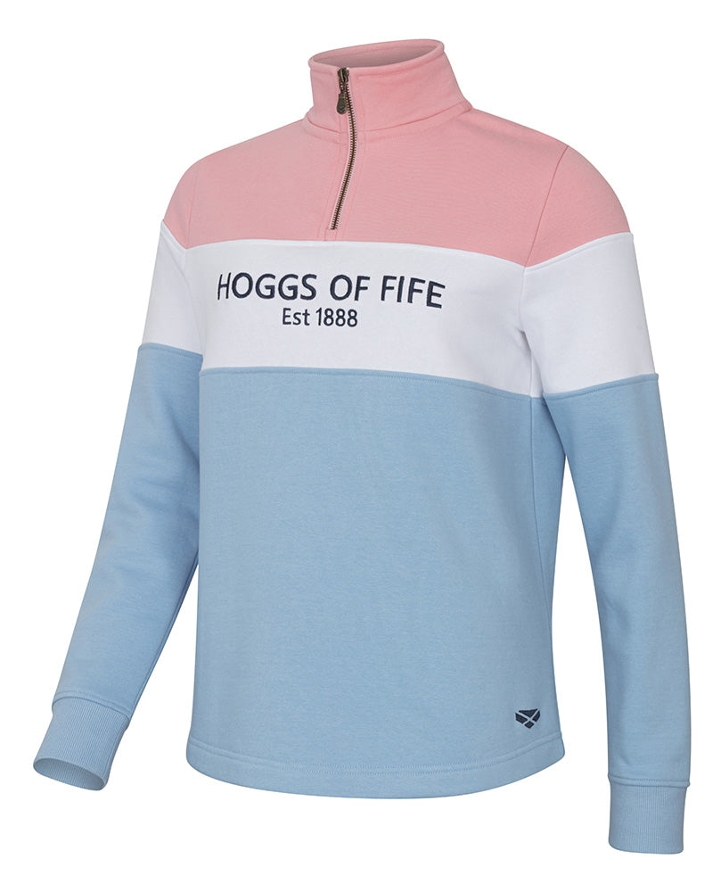 Hoggs Womens Dumfries 1888 1/4 Zip Sweatshirt