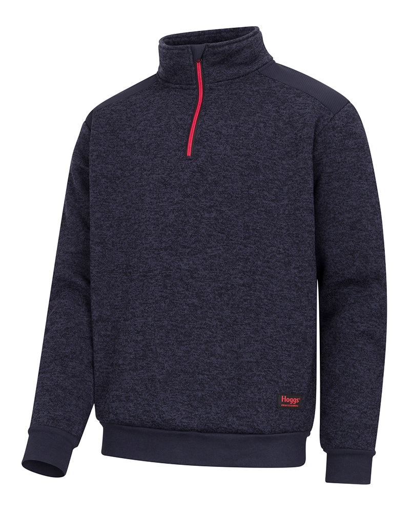 Hoggs Green King II 1/4 Zip Knit Fleece