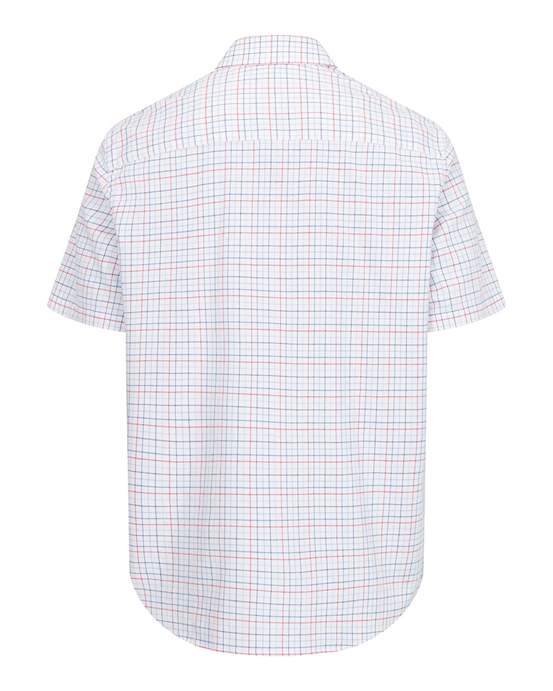 Hoggs Callum Short Sleeve Tattersall Shirt