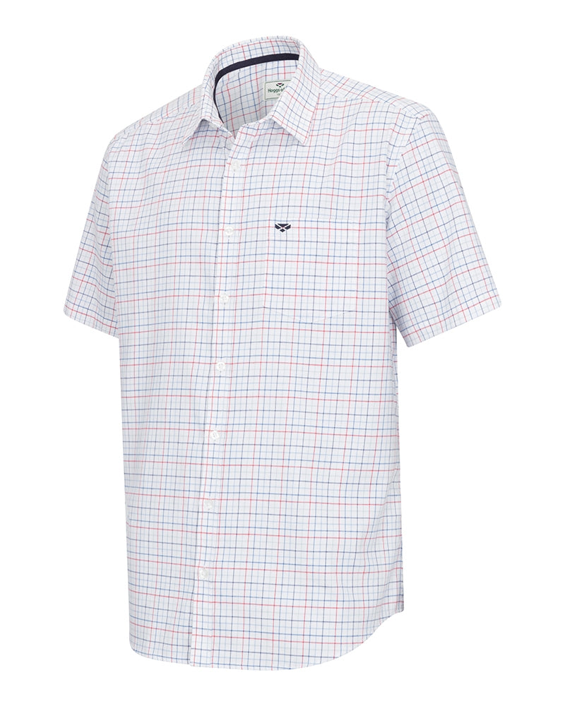 Hoggs Callum Short Sleeve Tattersall Shirt