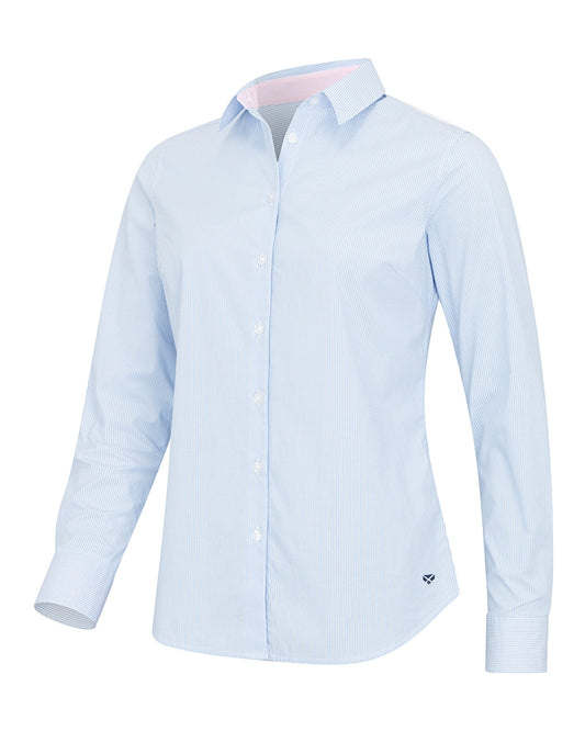 Hoggs Ingilston Womens Stretch Stripe Shirt